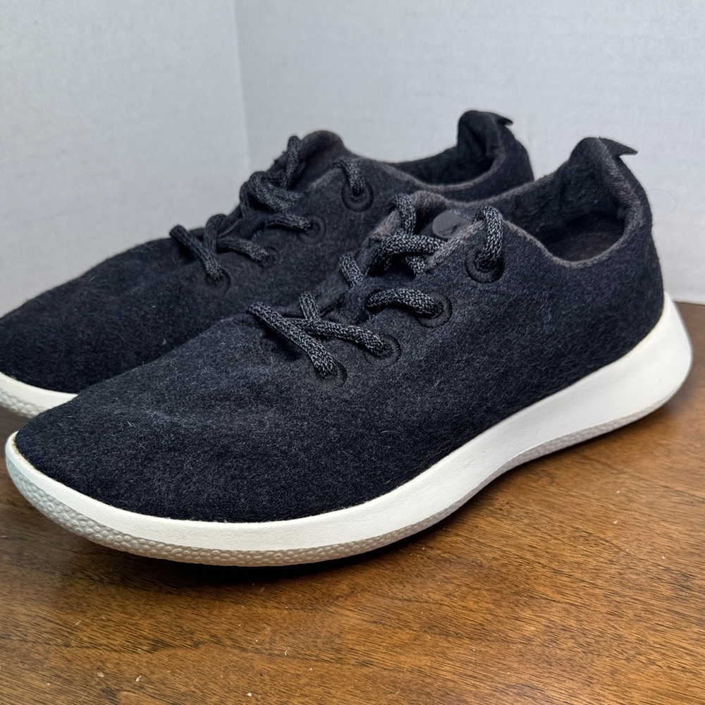 Allbirds Womens Wool Runner NZ Dark Gray Sneakers Tennis Shoes, sz 9